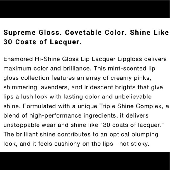 Marc Jacobs Enamored Hi-Shine Gloss Lip Lacquer Sugar Sugar 👄 - Picture 12 of 12